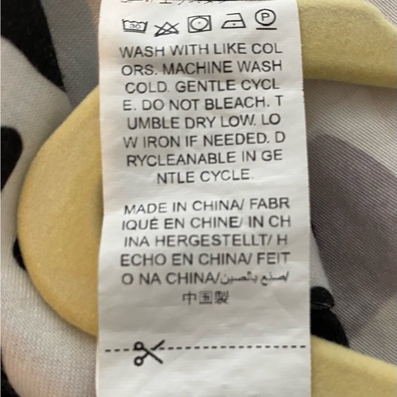 Girls 13/14 Cow-print Cropped Shirt with Hoodie - Picture 6 of 7